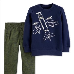 Carter’s Lil’ Aviator 2-Piece Set 💗 NWT